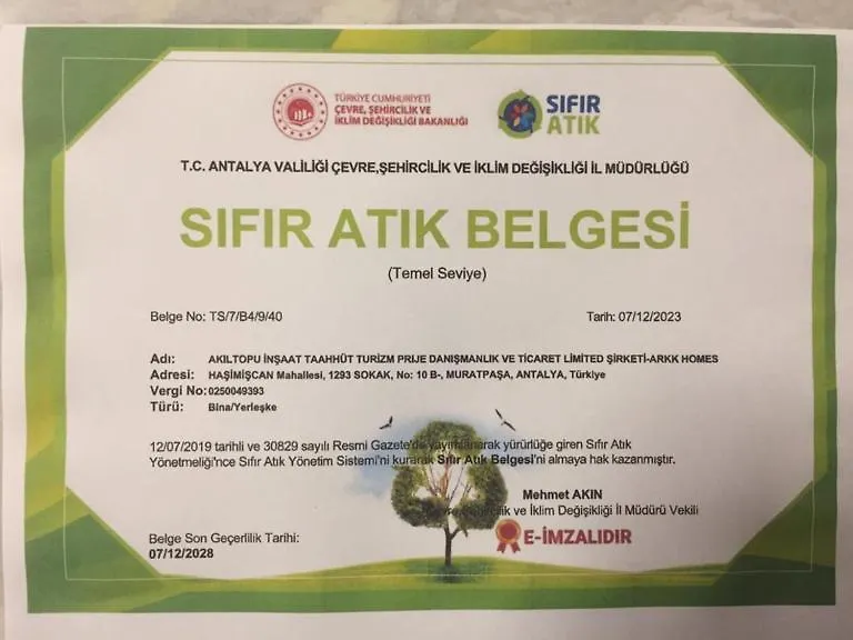 Arkk Homes Antalya